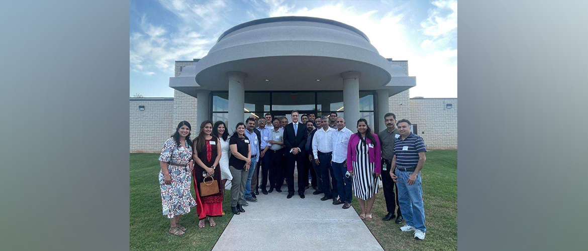  Consul General interacted with the representatives of various Indian-American community organizations of Oklahoma on May 12, 2022