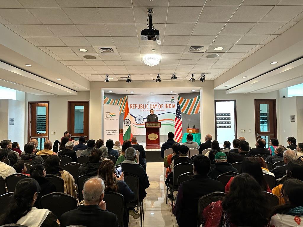 Glimpses of the celebration of 74th
Republic Day of India at India House , Houston on January 26, 2023