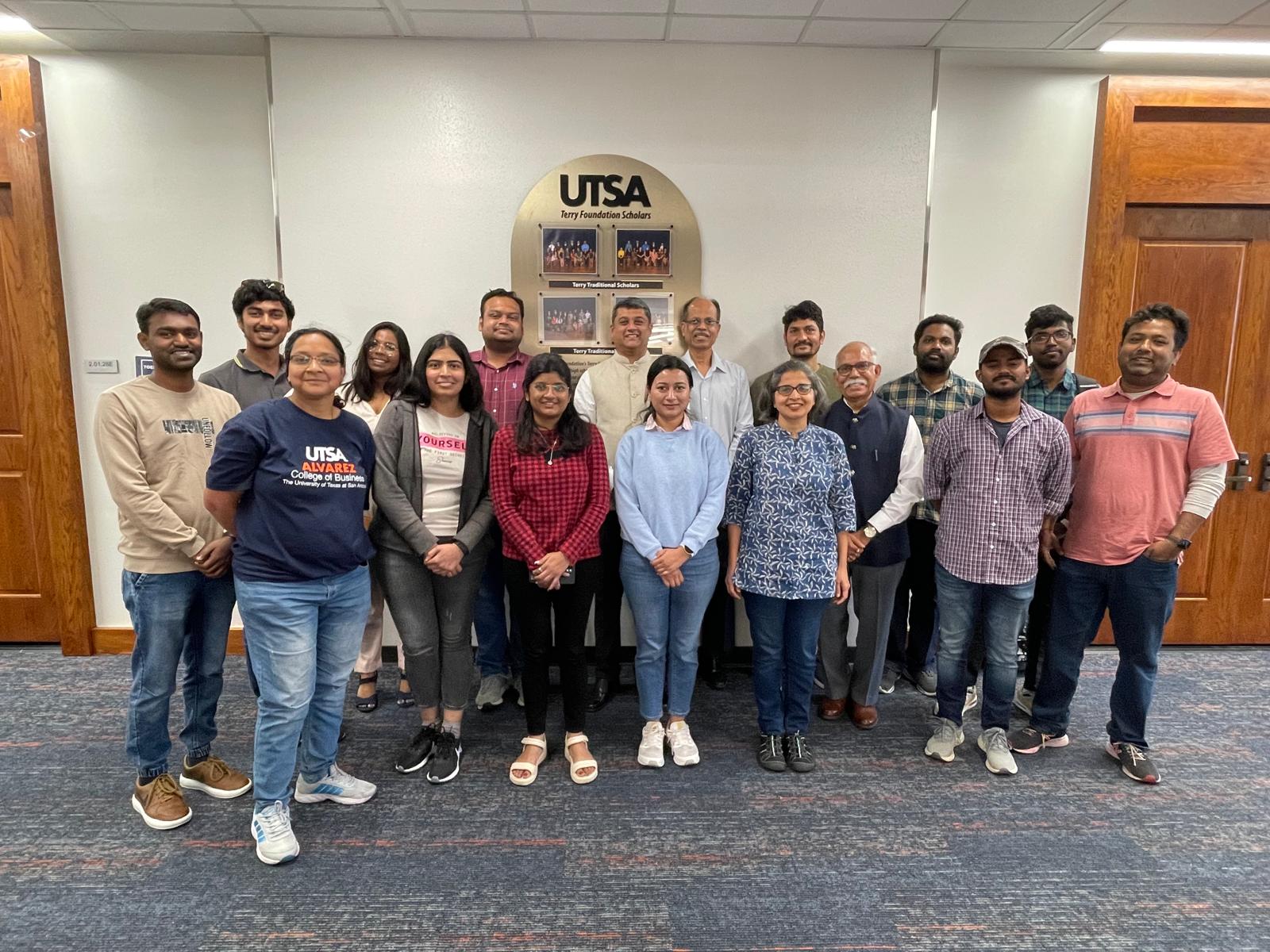 Consul General interacted with the Indian students and faculty members of the University of Texas San Antonio on March 25, 2024.