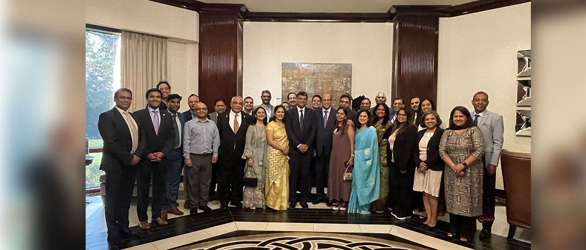  Consul General interacted with the Board of Directors and members of USICOC DFW at an exclusive event on 11  August 2023