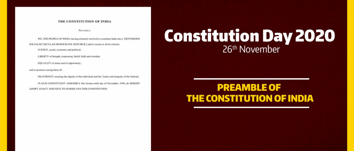 Constitution Day 26th November 2020