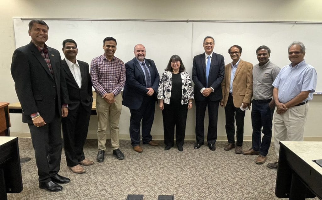 Consul General met the Chancellor Christina Drale, Dean Brian Berry & members of faculty of University of Arkansas, Little Rock on  02 September 2021