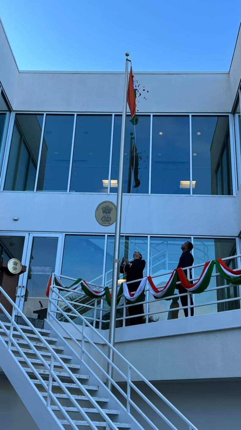 Celebration of the 73rd Republic Day  at the Consulate on 26 January 2022