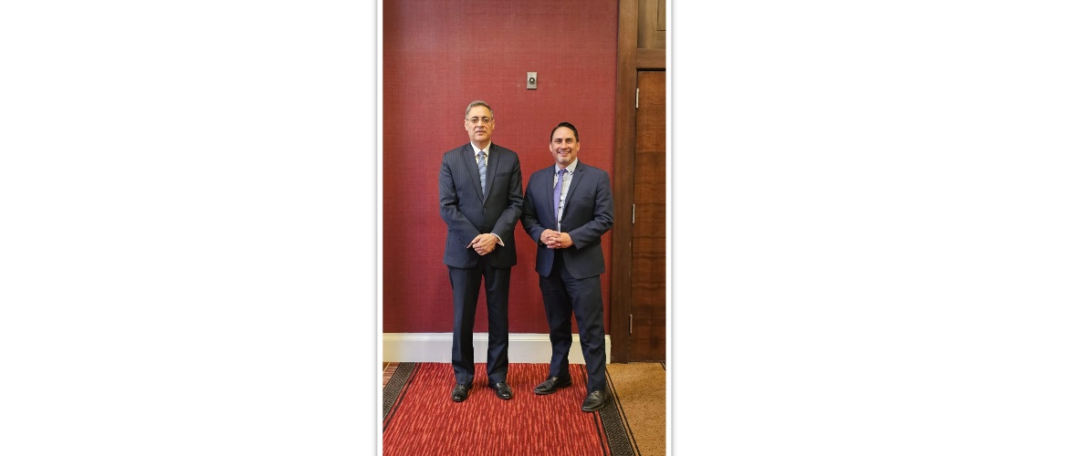  Consul General met Lt. Governor of New Mexico Howie Morales on 13 April 202