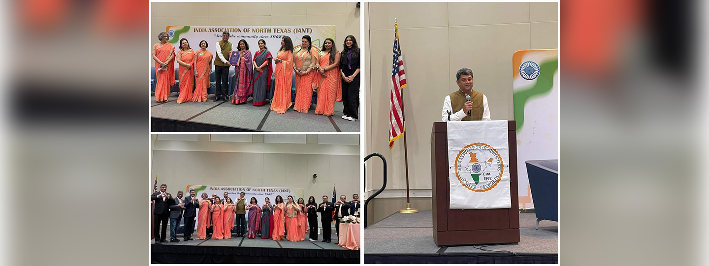  Consul General joined the International Women’s Day celebrations organised by the Indian Association of North Texas on March 8,2024