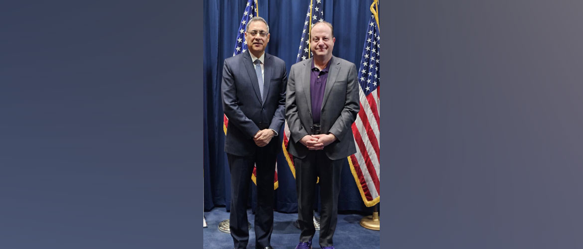  Consul General met Governor of Colorado Jared Polis on March 2,2023