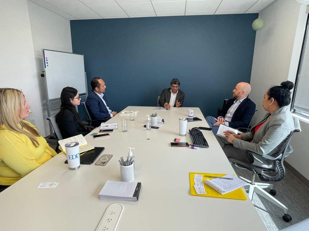 Productive discussions at the Round Table with representatives from New Mexico Trade Alliance , New Mexico Economic Development Department , Space Valley Coalition and US Department of Commerce on March 14 ,2024