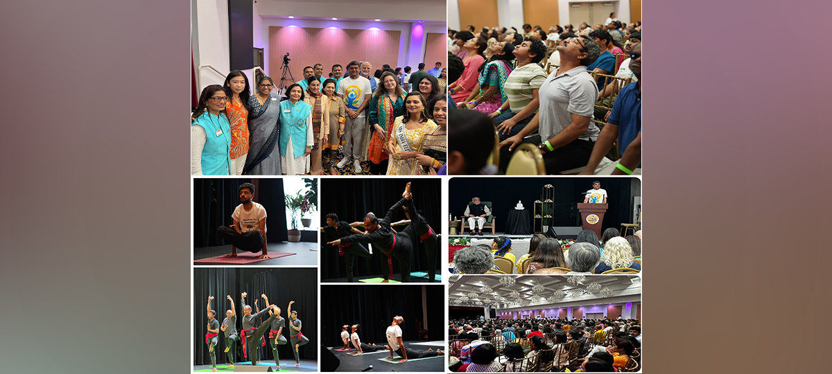  Glimpses of the celebrations of the 10th International Day of Yoga 2024 in Dallas.