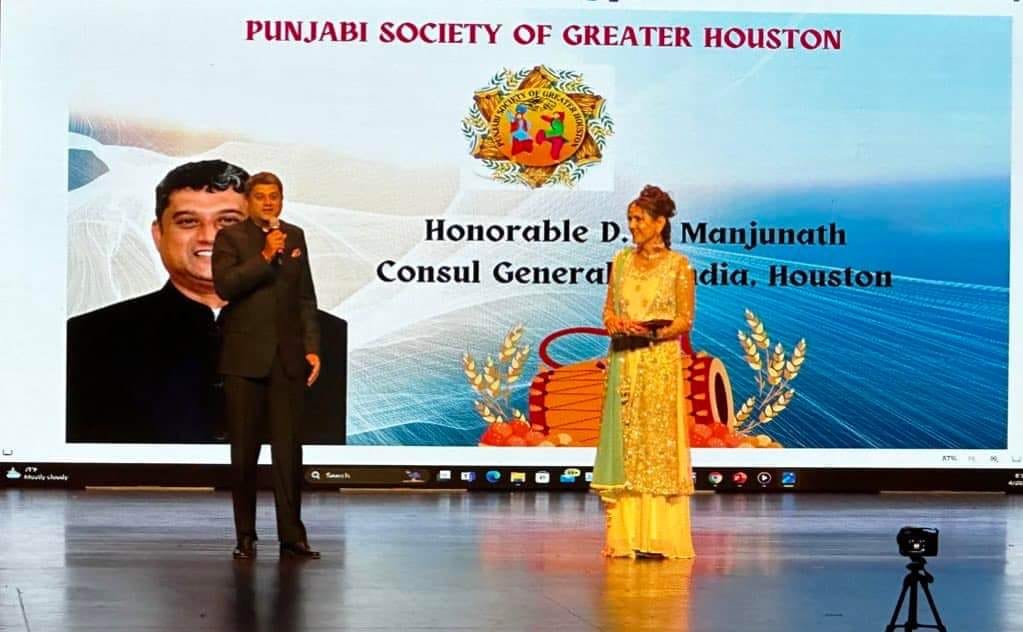 Consul General  joined the Grand Vaisakhi Mela 2024 organized by the Punjabi Society of Greater Houston.