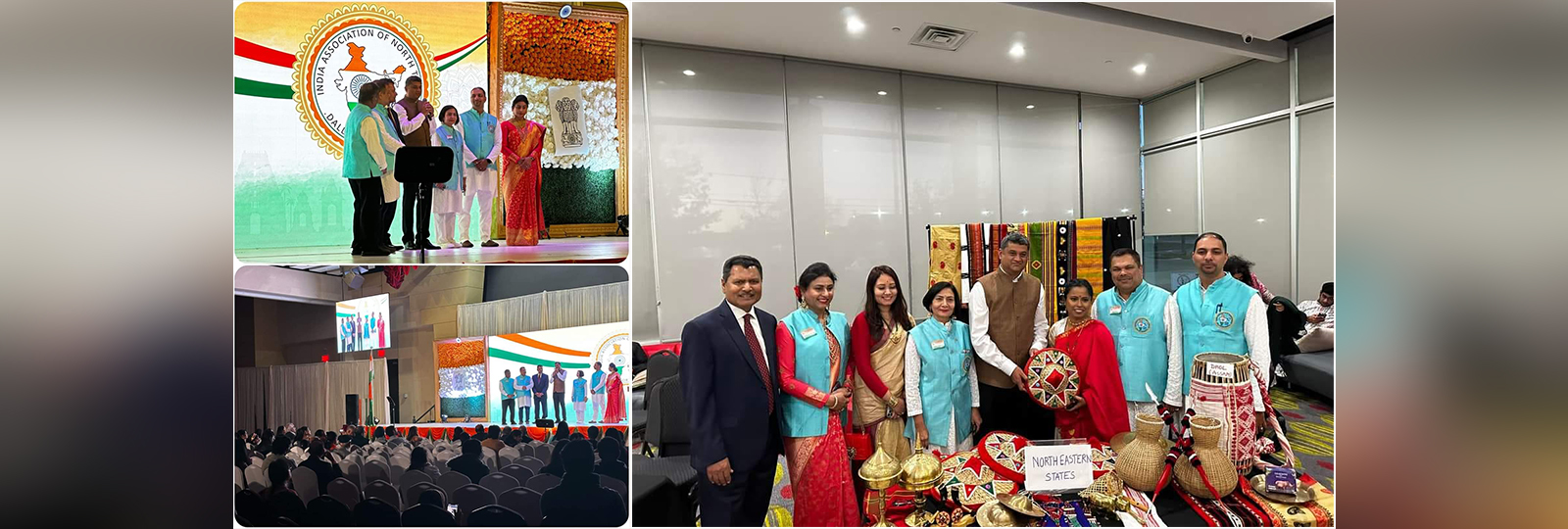  Continuing the joyous celebration of India's 75th Republic Day! 
Consul General participated in the Republic Day celebrations organized by the India Association of North Texas (IANT) in Dallas on January 27,2024