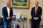 Consul General met with Mayor of San Antonio Ron Nirenberg and discussed avenues to strengthen the multifaceted ties between India and San Antonio, on  October 23,2020.