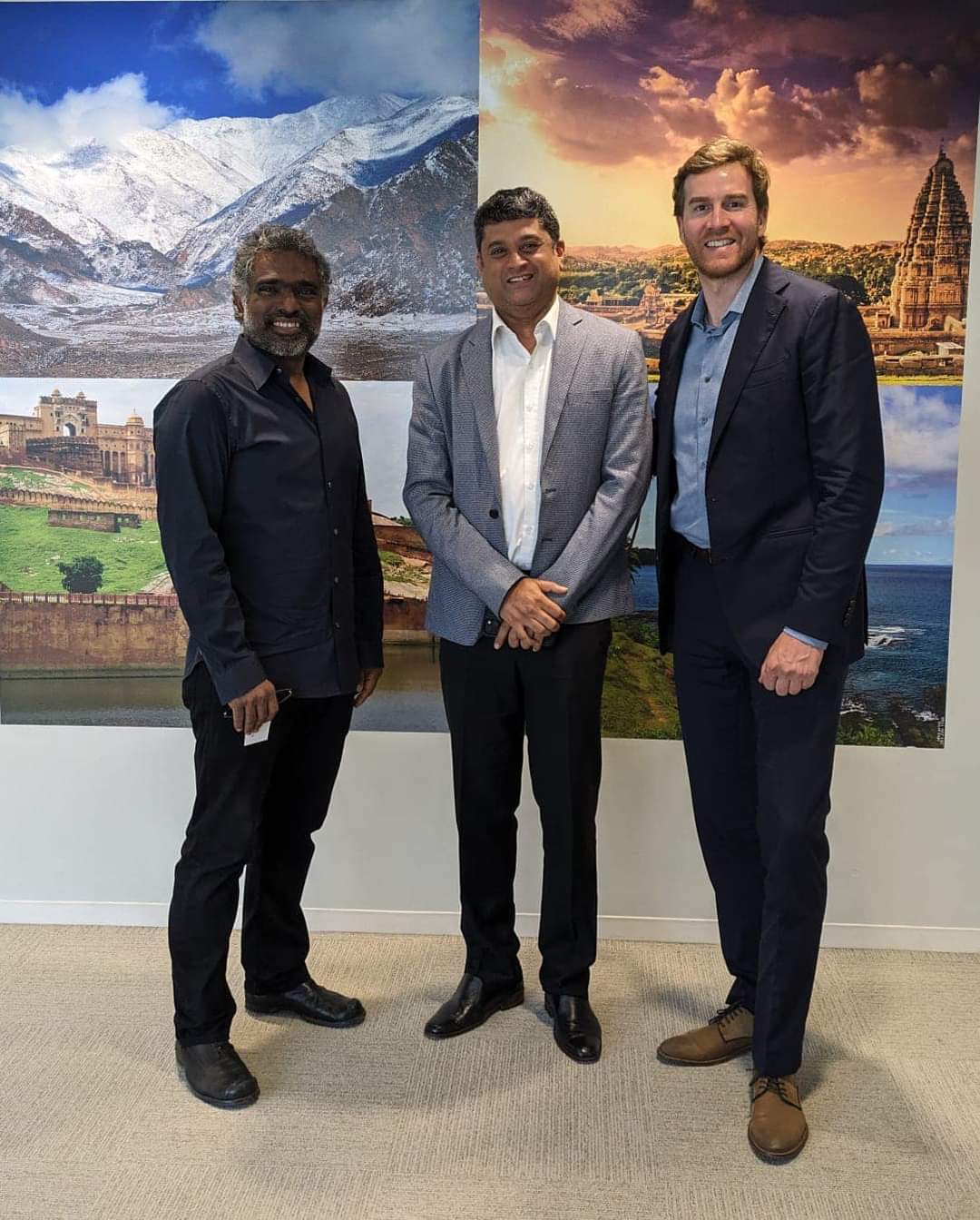 Consul General met Mr. Raju Vegesna, Chief Evangelist and  Mr. Tom Philipps of India tech company Zoho from US HQ Austin on 16 February 2024