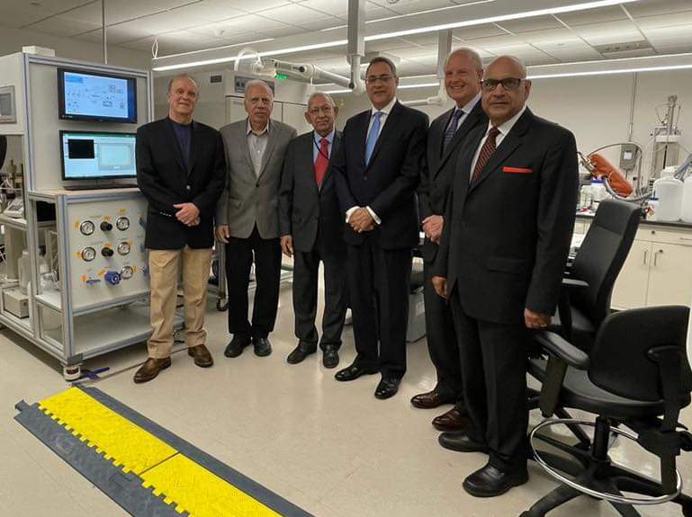 Consul General visited Technology Bridge, University of Houston and  interacted with Dr. Joseph W. Tedesco, Dean and  members of faculty on April 13,2022