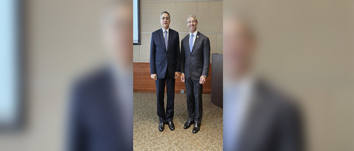  Consul General met Mayor of San Antonio Ron Nirenberg on May 19,2023