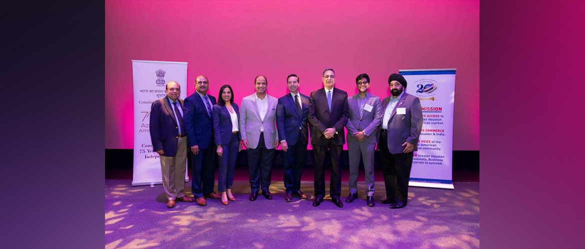  Consulate General of India , Houston in partnership with IACCGH organized  the 'Young Entrepreneurs & Professionals:
Bridges to Deepen the Indian American 
Trade & Economic Partnership’ On June 1,2022