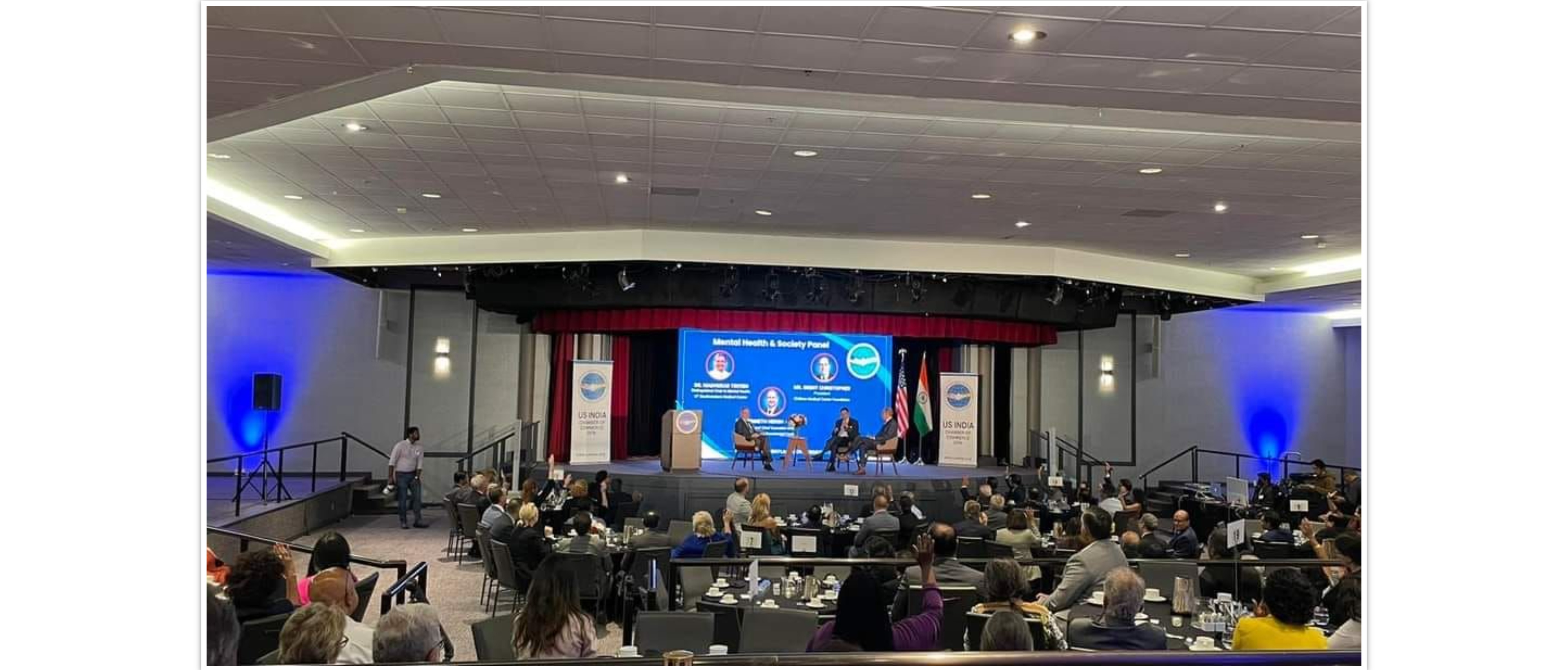  Consul General participated in the  ‘Wellness and Workplace Conference’ organized by the US India Chamber of Commerce of Dallas Fort Worth on September 23,2022