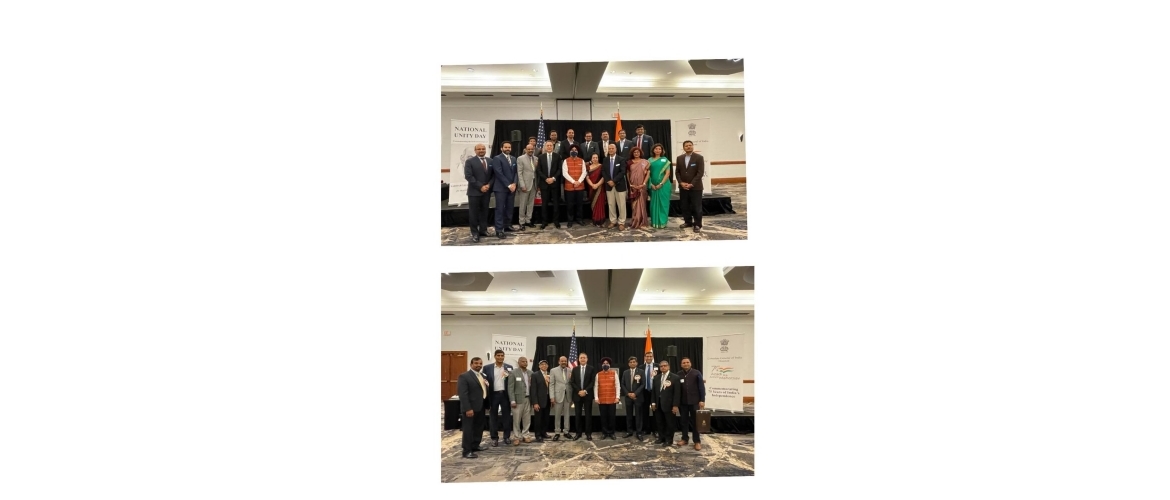  Ambassador Taranjit Singh Sandhu  interacted with reps of various community, social, cultural &other organizations in Dalla on National Unity Day ,the birth anniversary of Sardar Vallabhbhai Patel 31 October 2021