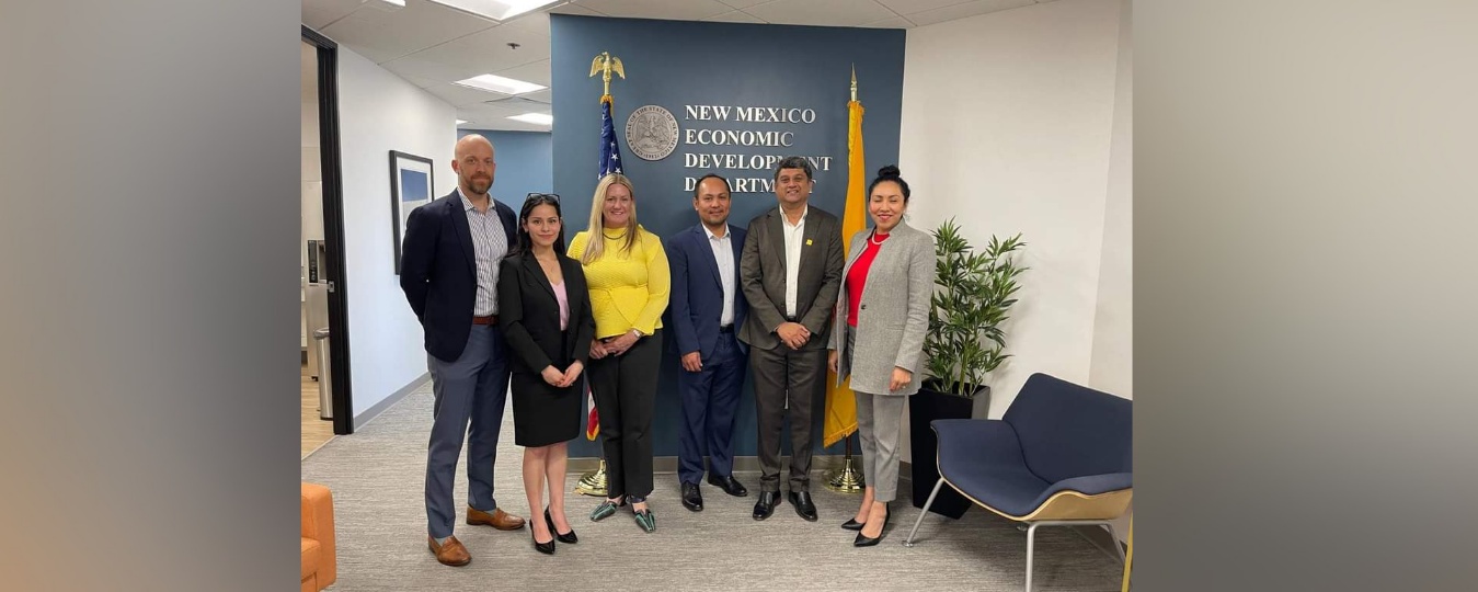  Productive discussions at the Round Table with representatives from New Mexico Trade Alliance , New Mexico Economic Development Department , Space Valley Coalition and US Department of Commerce on March 14 ,2024