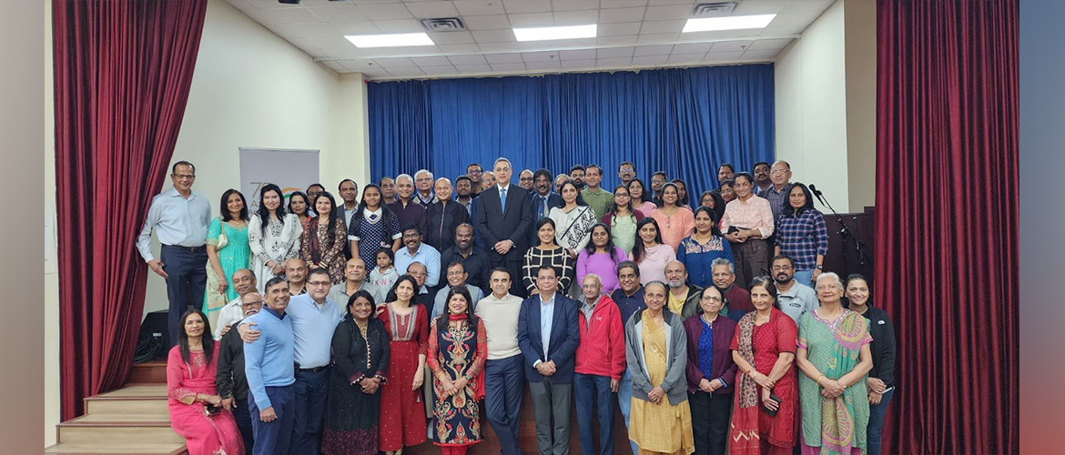  Consul General interacted with members of the Indian-American community of Odessa and Midland on December 05,2022