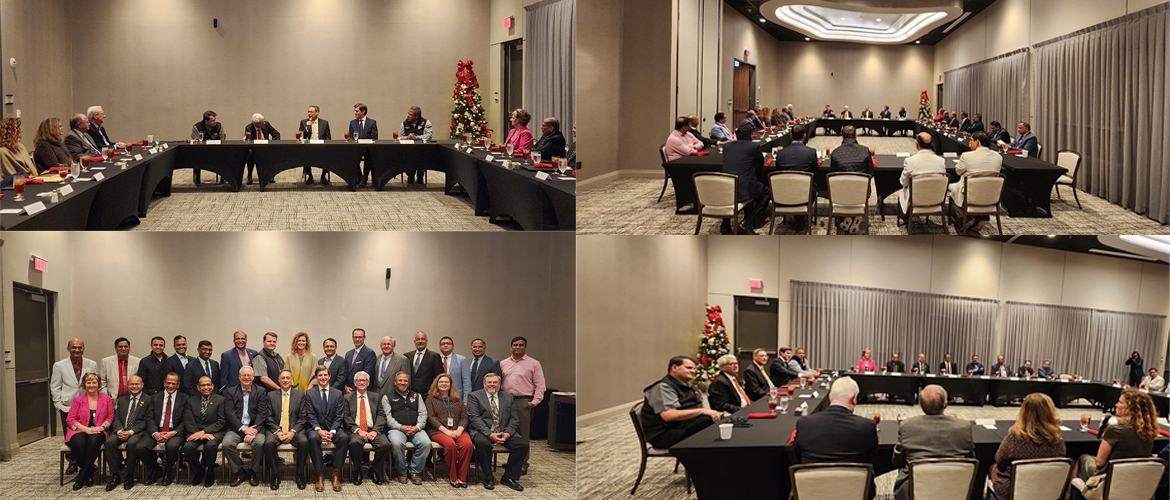  Consul General interacted with elected officials, business leaders& professionals media of Odessa/Midland, Permian Basin, Texas on December 5,2022